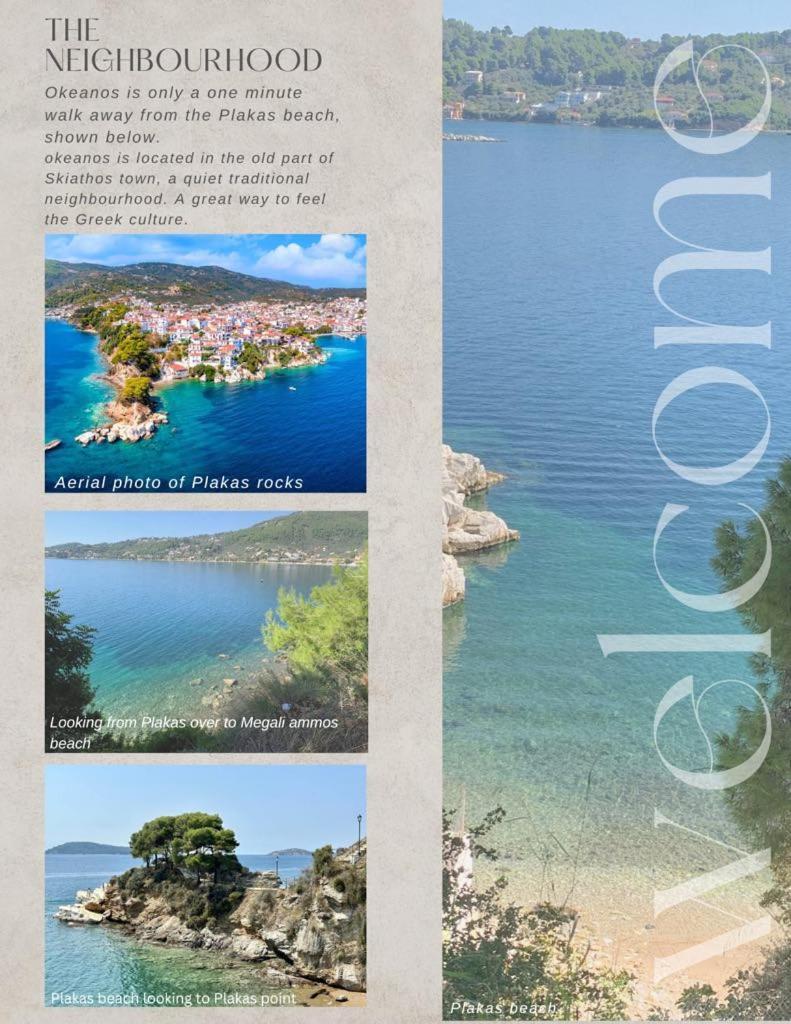 Okeanos Apartment Skiathos Town Exterior photo