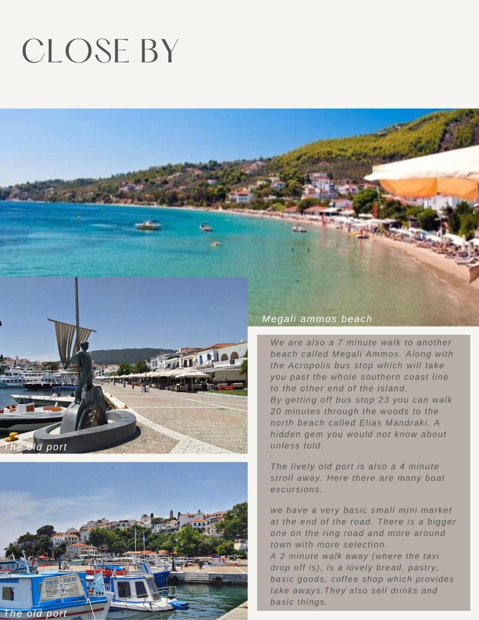 Okeanos Apartment Skiathos Town Exterior photo